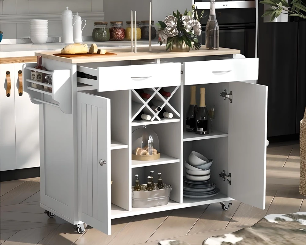 kitchen storage tables