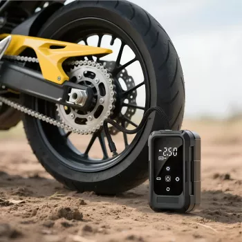 Cordless 12V Tire Inflator with Digital PSI Display