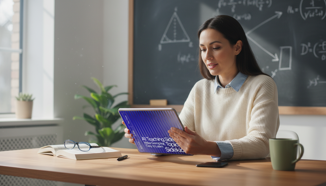 AI Teaching Sidekick: Make Complex Topics Easy to Learn