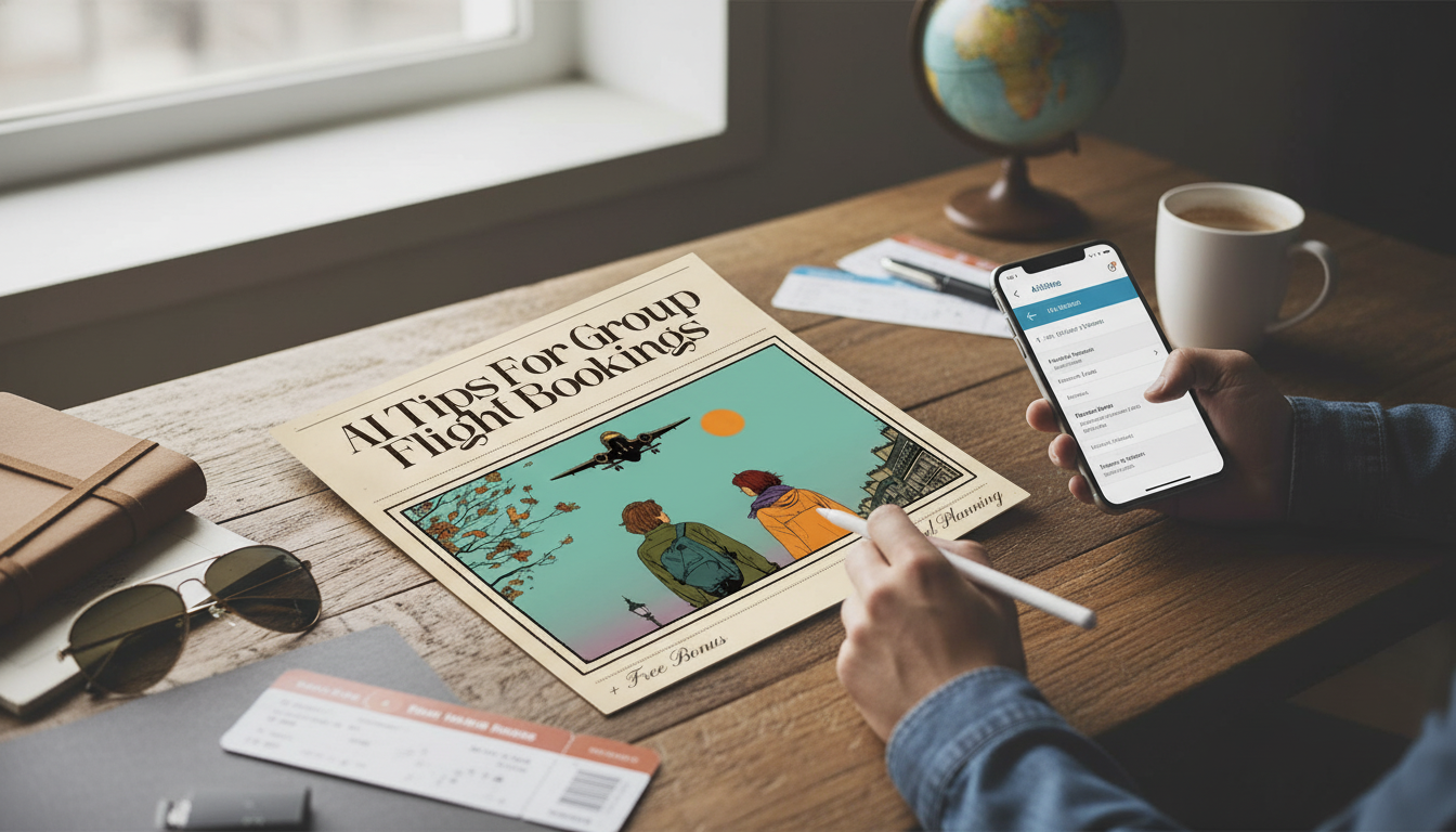 AI Workflow for Stress-Free Group Flight Bookings
