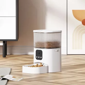 Smart 3L Pet Feeder: Camera + App Control Feeding Guide