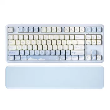 Wireless Gasket-Mount RGB Keyboard with Wrist Rest